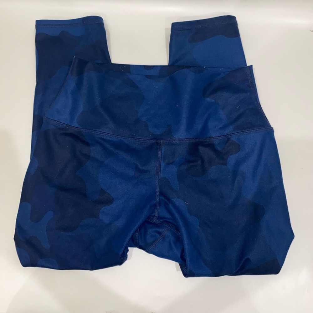 Blue Camo Alo Leggings
